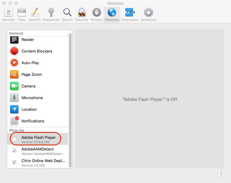 Adobe flash player for mac did not activate after install google